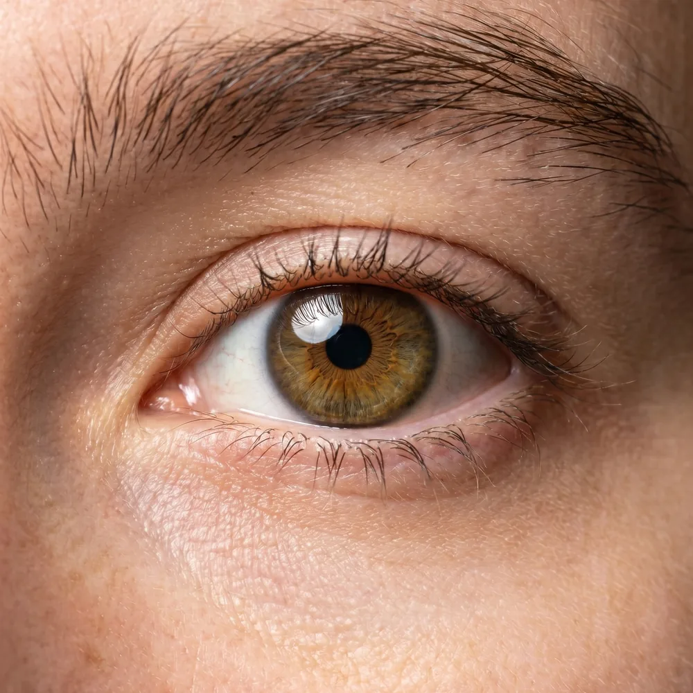 Avatar realista — detalle de ojos